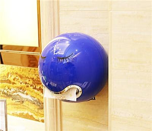Emoticon ABS Plastic Roll Paper Holder A Variety Of Colors Creative Roll Tissue Box for Bathroom Hotel Toilet Paper Holder