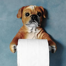 Load image into Gallery viewer, Resin Animal Toilet Paper Stand Resin Dog Dinosaur Elephant Frog  Paper Towel Holder  Paper Cover Box  Kitchen Paper Holder