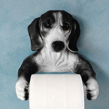 Load image into Gallery viewer, Resin Animal Toilet Paper Stand Resin Dog Dinosaur Elephant Frog  Paper Towel Holder  Paper Cover Box  Kitchen Paper Holder