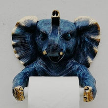 Load image into Gallery viewer, Resin Animal Toilet Paper Stand Resin Dog Dinosaur Elephant Frog  Paper Towel Holder  Paper Cover Box  Kitchen Paper Holder